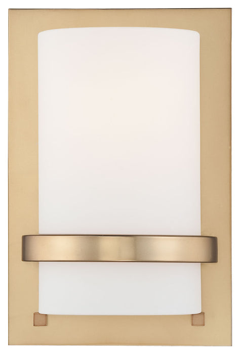 Minka-Lavery 342-248 One Light Wall Sconce, Honey Gold