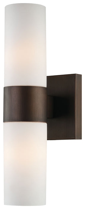 Minka-Lavery 6212-647 Two Light Wall Sconce, Copper Bronze Patina