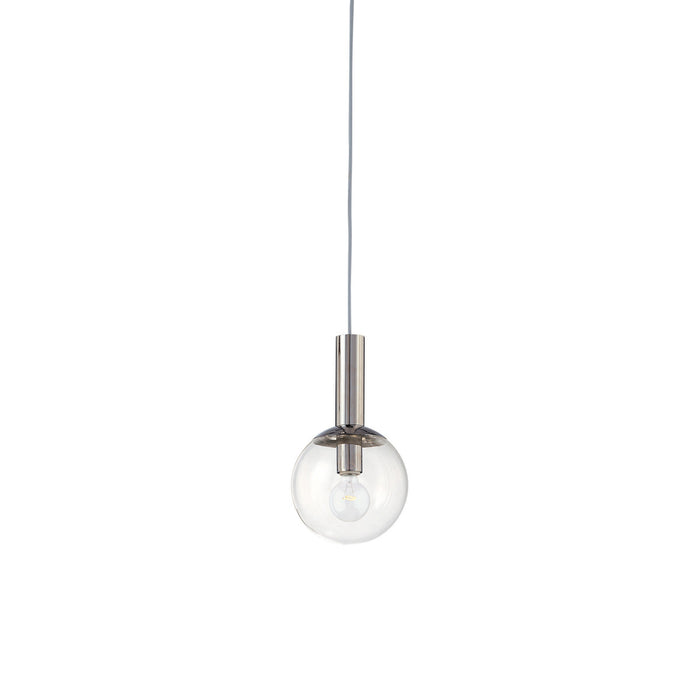 Sonneman 3760.35 One Light Pendant, Polished Nickel
