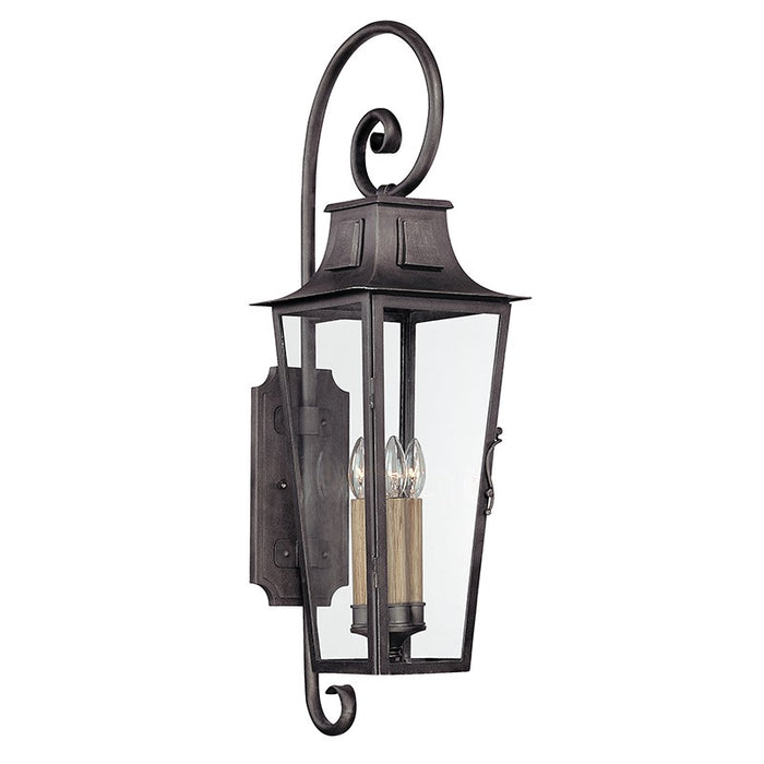 Troy Lighting B2963-APW Four Light Wall Lantern, Aged Pewter