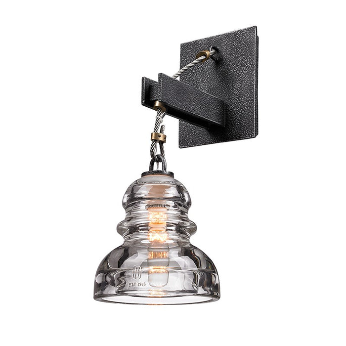 Troy Lighting B3131-OS One Light Bath and Vanity, Old Silver