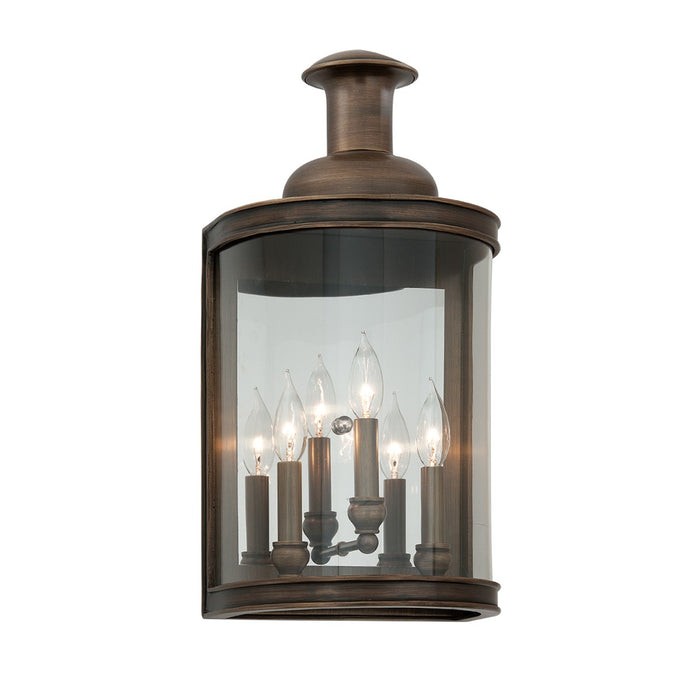 Troy Lighting B3193 Three Light Wall Lantern, English Bronze