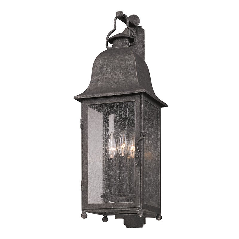 Troy Lighting B3212-VBZ Three Light Wall Lantern, Vintage Bronze