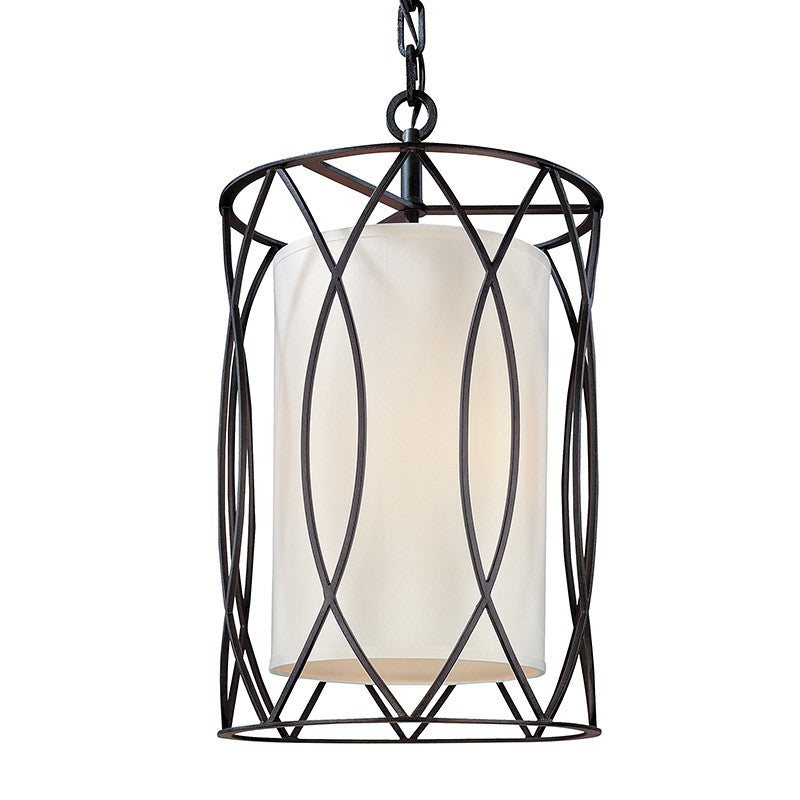 Troy Lighting F1287-TRN Three Light Pendant, Textured Iron