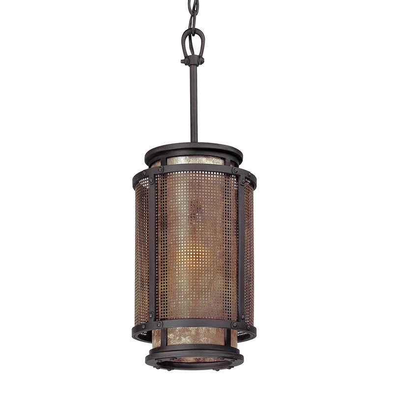 Troy Lighting F3102-BRZ/SFB One Light Lantern, Bronze