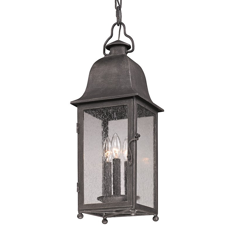 Troy Lighting F3217-VBZ Three Light Hanging Lantern, Vintage Bronze
