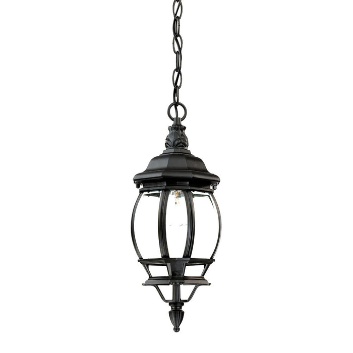 Acclaim Lighting 5056BK One Light Hanging Lantern, Matte Black