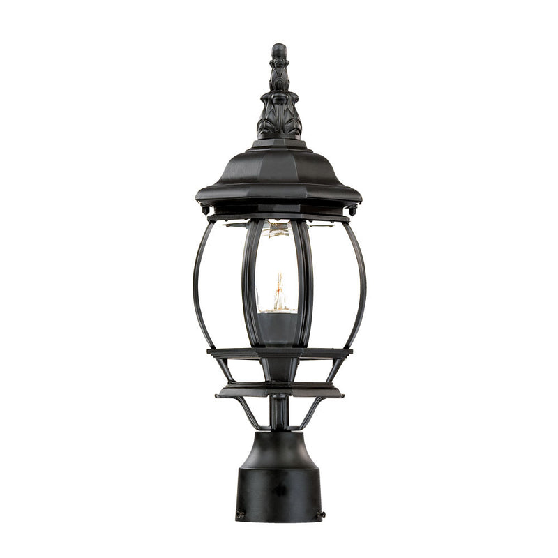 Acclaim Lighting 5057BK One Light Post Mount, Matte Black