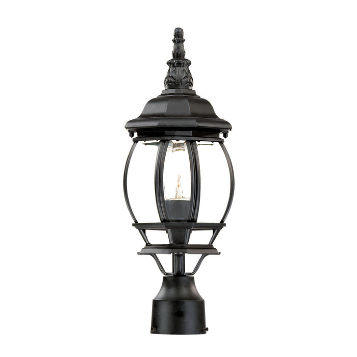 Acclaim Lighting 5057BK One Light Post Mount, Matte Black