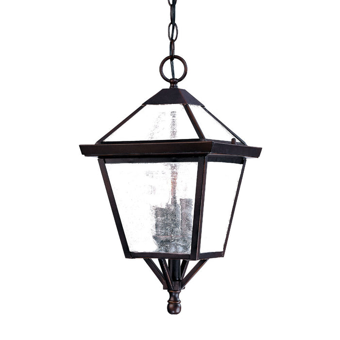 Acclaim Lighting 7626ABZ Three Light Hanging Lantern, Architectural Bronze