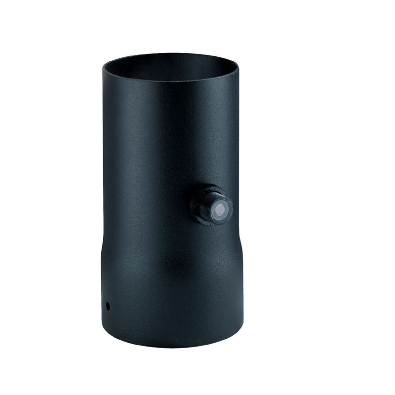 Acclaim Lighting C689BK 3-in Mounting Collar With Photocell, Matte Black