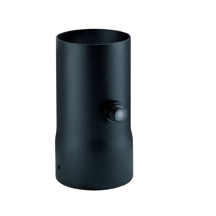 Acclaim Lighting C689BK 3-in Mounting Collar With Photocell, Matte Black