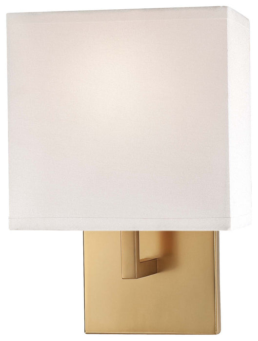 George Kovacs P470-248 One Light Wall Sconce, Honey Gold