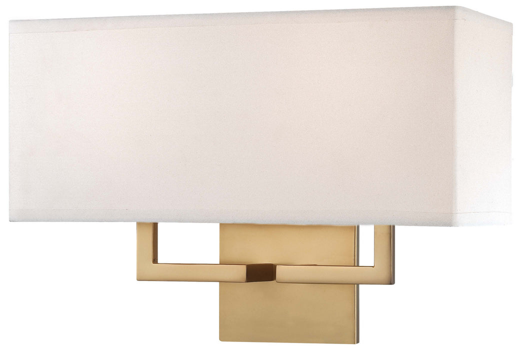 George Kovacs P472-248 Two Light Wall Sconce, Honey Gold