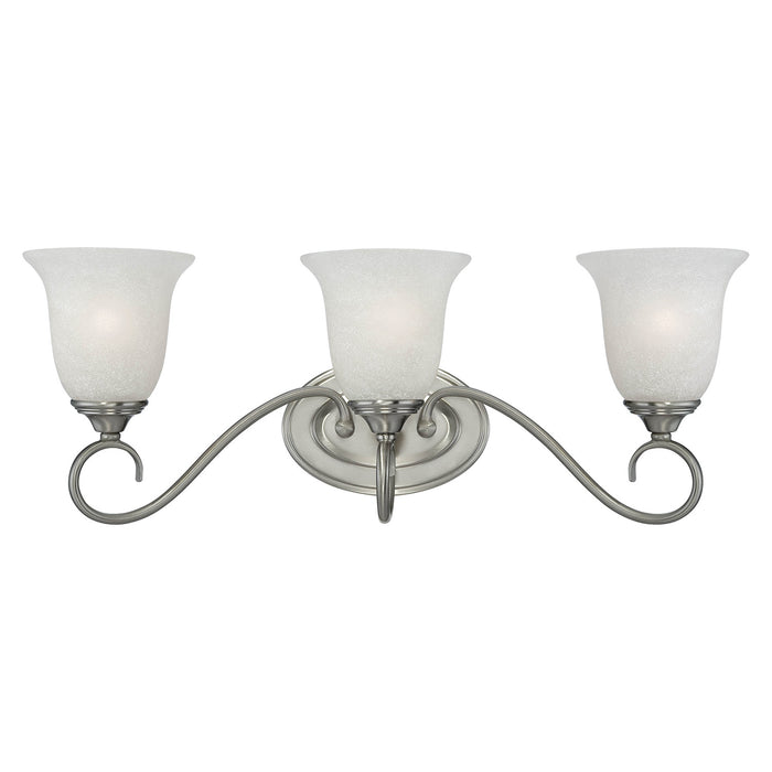 Millennium 1183-SN Three Light Vanity, Satin Nickel