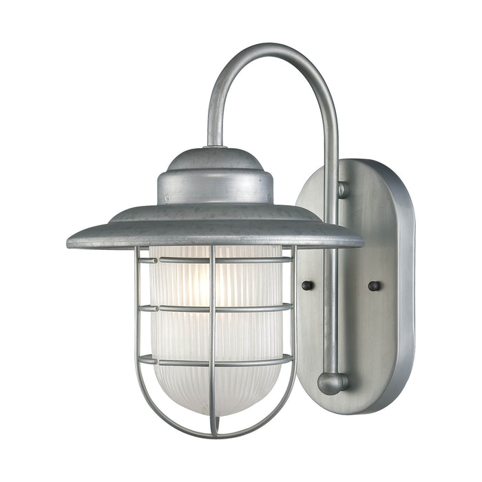 Millennium 5390-GA One Light Wall Sconce, Galvanized