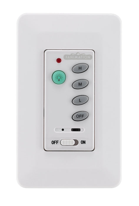 Fanimation CWRL4WH Wall Control, White