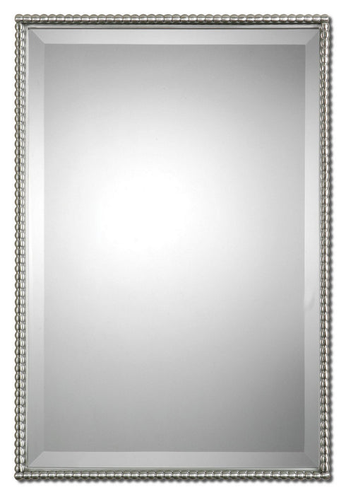 Uttermost 01113 Mirror, Brushed Nickel