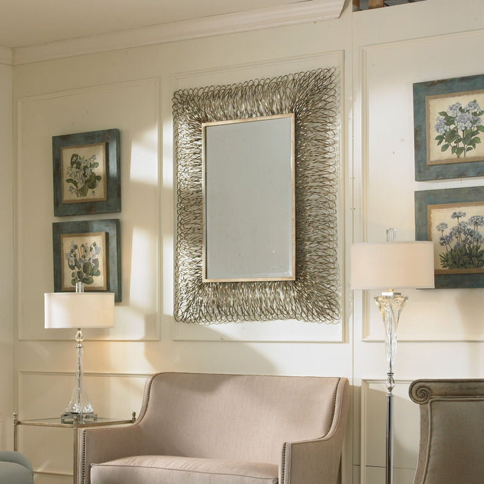 Uttermost 07627 Mirror, Silver