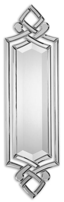 Uttermost 08074 Mirror, Beveled Mirrors w/Matte Black