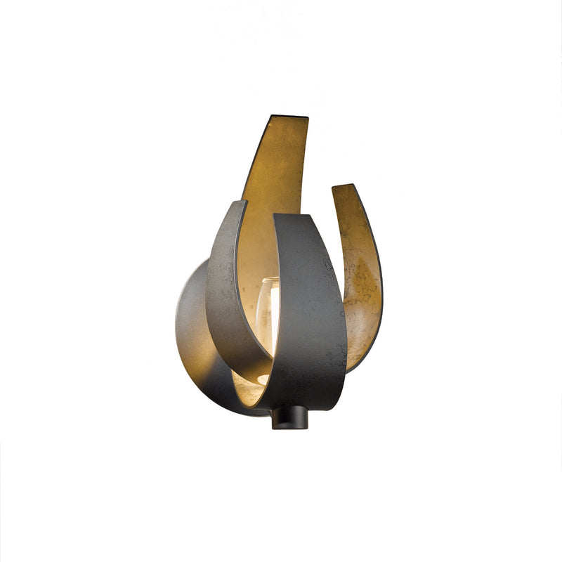 Hubbardton Forge 206501-SKT-07-YE0352 One Light Wall Sconce, Dark Smoke