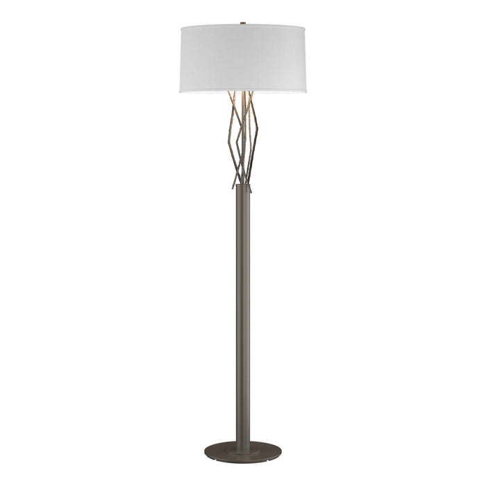 Hubbardton Forge 237660-SKT-07-SF1899 One Light Floor Lamp, Dark Smoke