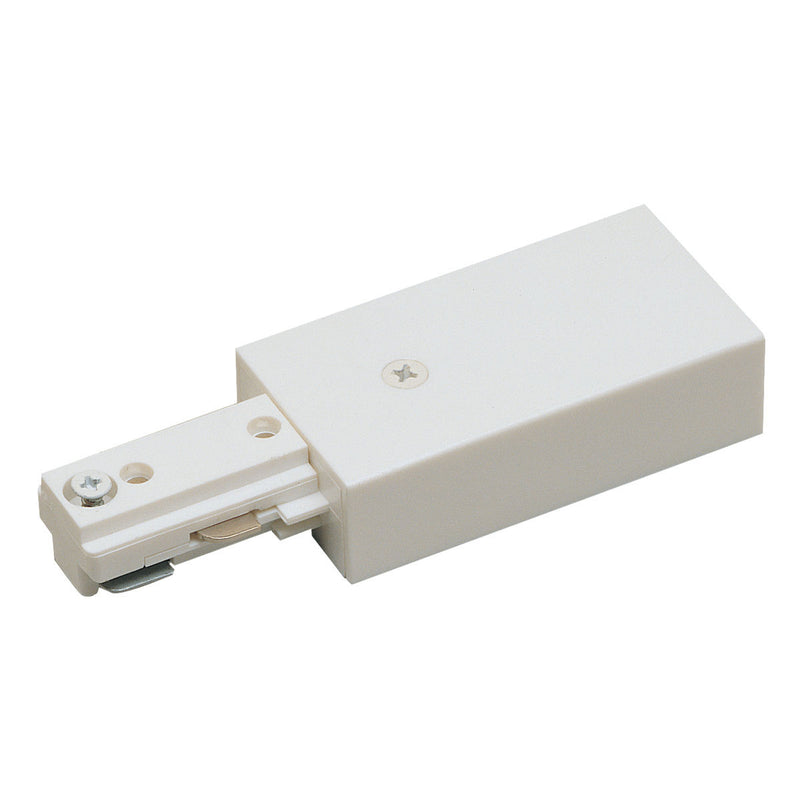 Nora Lighting NT-316W Live End Feed, 1 Circuit Track, White