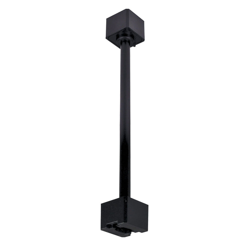 Nora Lighting NT-322B 18" Track Extension Rod, 1 Or 2 Circuit Track, Black