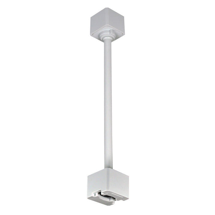 Nora Lighting NT-322W 18" Track Extension Rod, 1 Or 2 Circuit Track, White