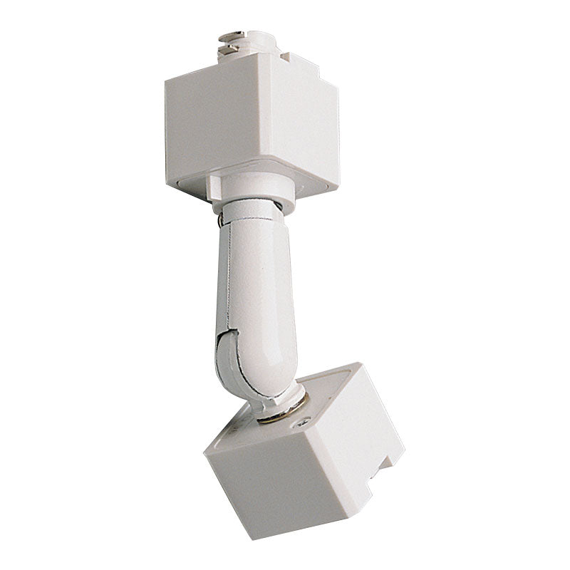 Nora Lighting NT-333W Slope Adapter For 3 Wire Track Head, 1 Or 2 Circuit Track,, White