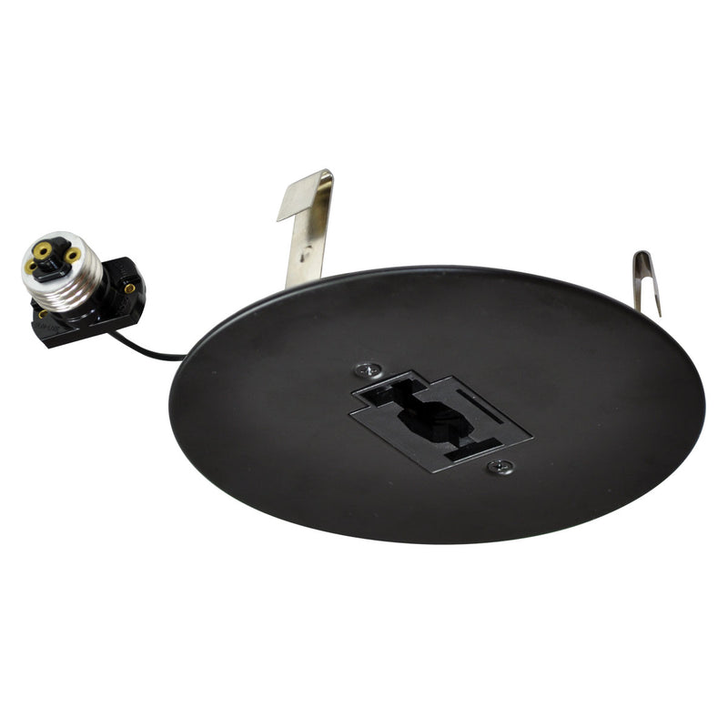 Nora Lighting NT-374B 4" Track Monopoint Retrofit Kit, Black