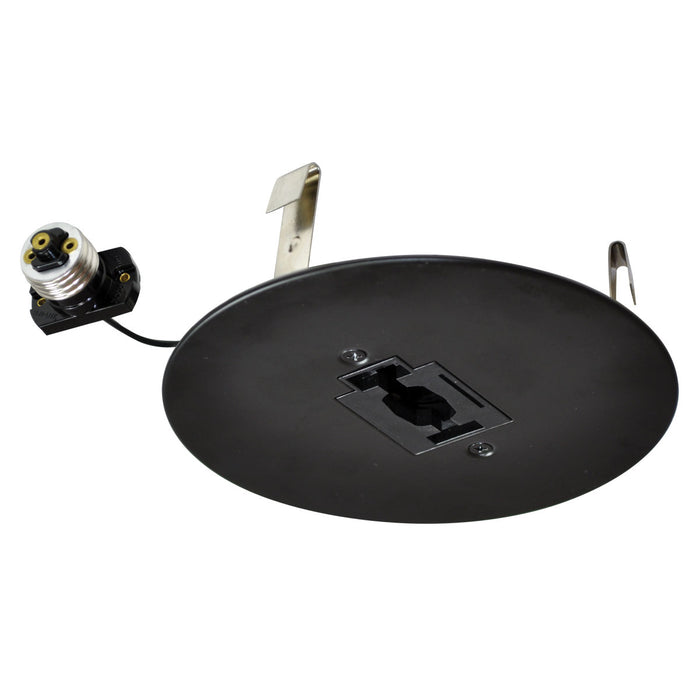 Nora Lighting NT-374B 4" Track Monopoint Retrofit Kit, Black