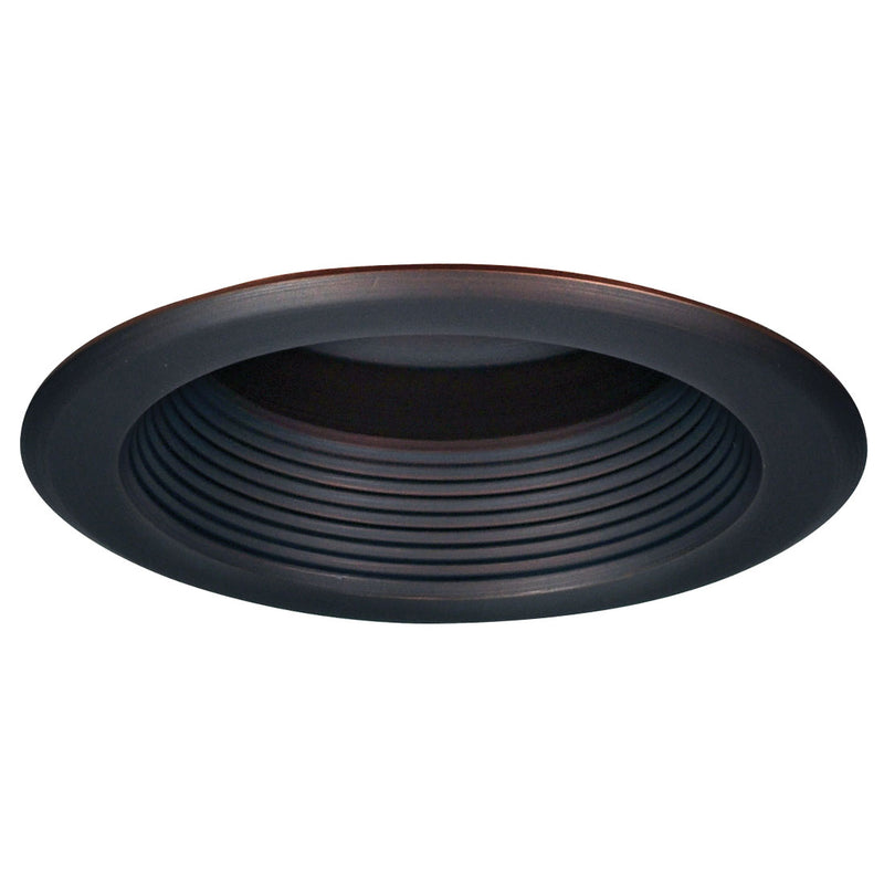 Nora Lighting NT-5001BZ 5" Baffle Splay Trim W/ Flange, Bronze
