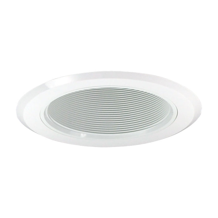 Nora Lighting NT-5012W 5" Deep Phenolic Baffle W/ Ring, White