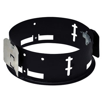 Nora Lighting NRA-6159 6" Torsion Spring Mounting Ring, Black
