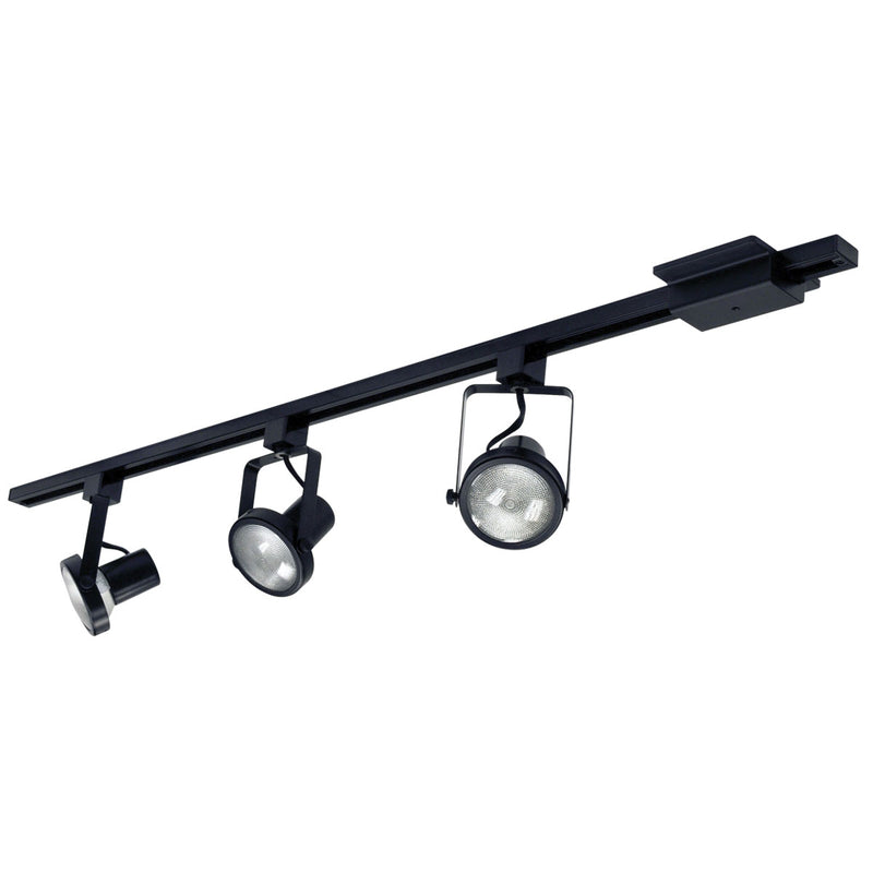 Nora Lighting NTL-158B Trk Pk, 3-Gimbal Par30, Black