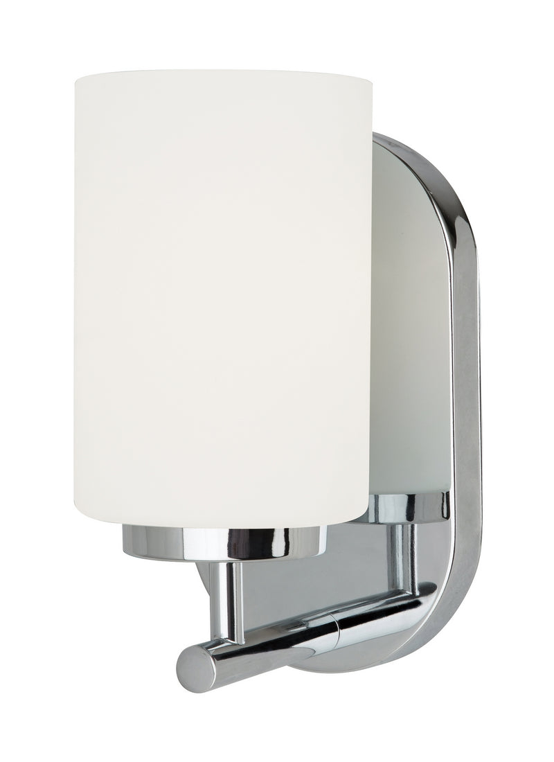 Generation Lighting 41160-05 One Light Wall / Bath Sconce, Chrome