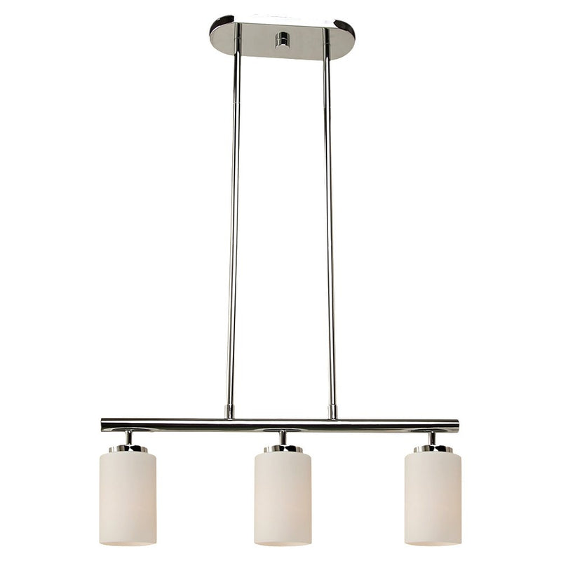 Generation Lighting 66160-05 Three Light Island Pendant, Chrome
