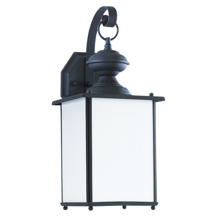 Generation Lighting 84158D-12 One Light Outdoor Wall Lantern, Black