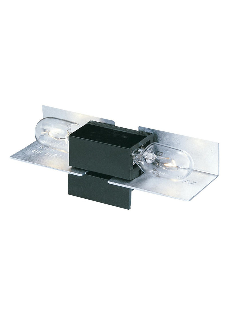 Generation Lighting 9428-12 Wedge Base Lamp Holder, Black