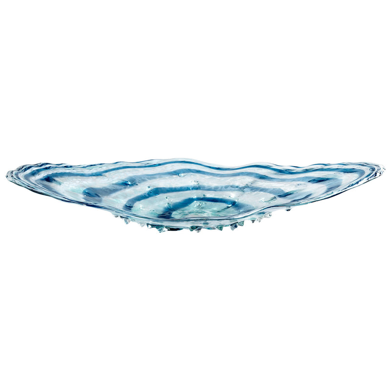 Cyan 05362 Plate, Blue/Clear
