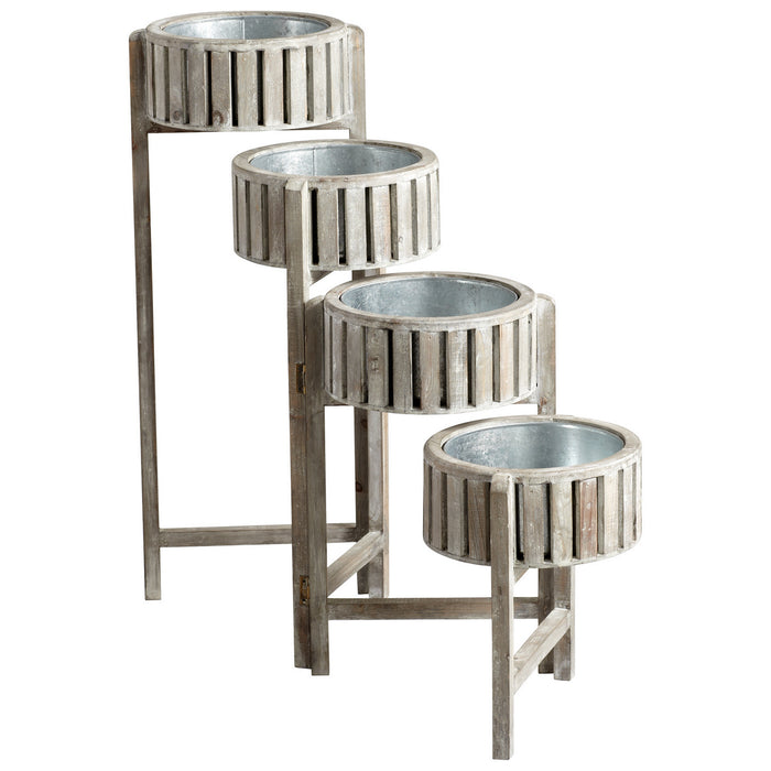 Cyan 05099 Planter, Antique White