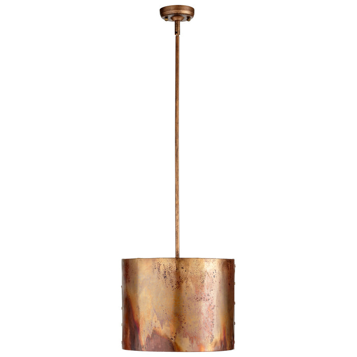 Cyan 05156 One Light Pendant, Copper