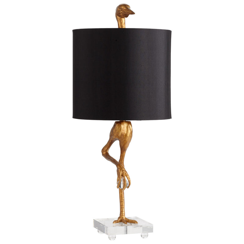 Cyan 05206 One Light Table Lamp, Ancient Gold