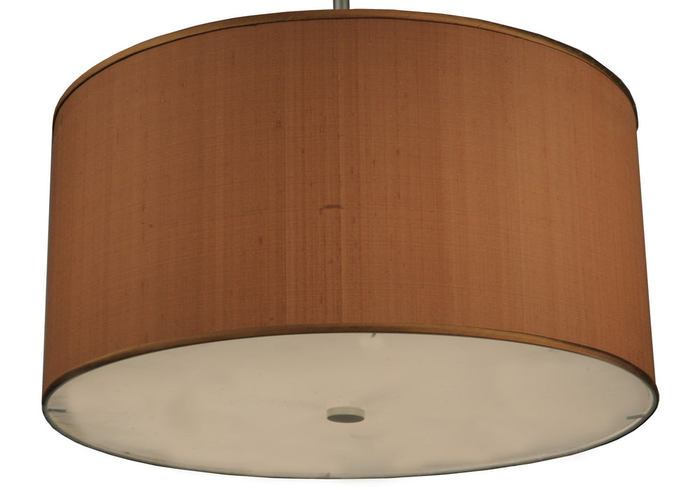 Meyda Tiffany 124491 Four Light Pendant, Nickel Powder Coat