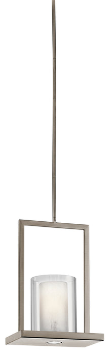 Kichler 42549CLP One Light Pendant, Classic Pewter
