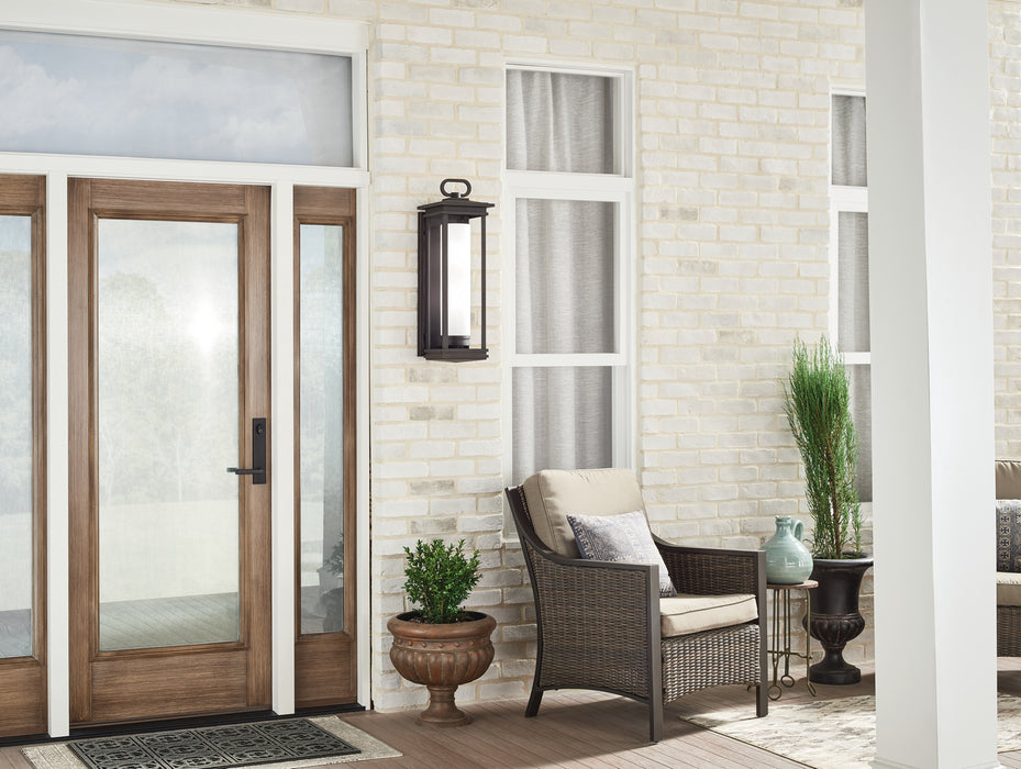 Kichler 49478RZ One Light Outdoor Post Mount, Rubbed Bronze