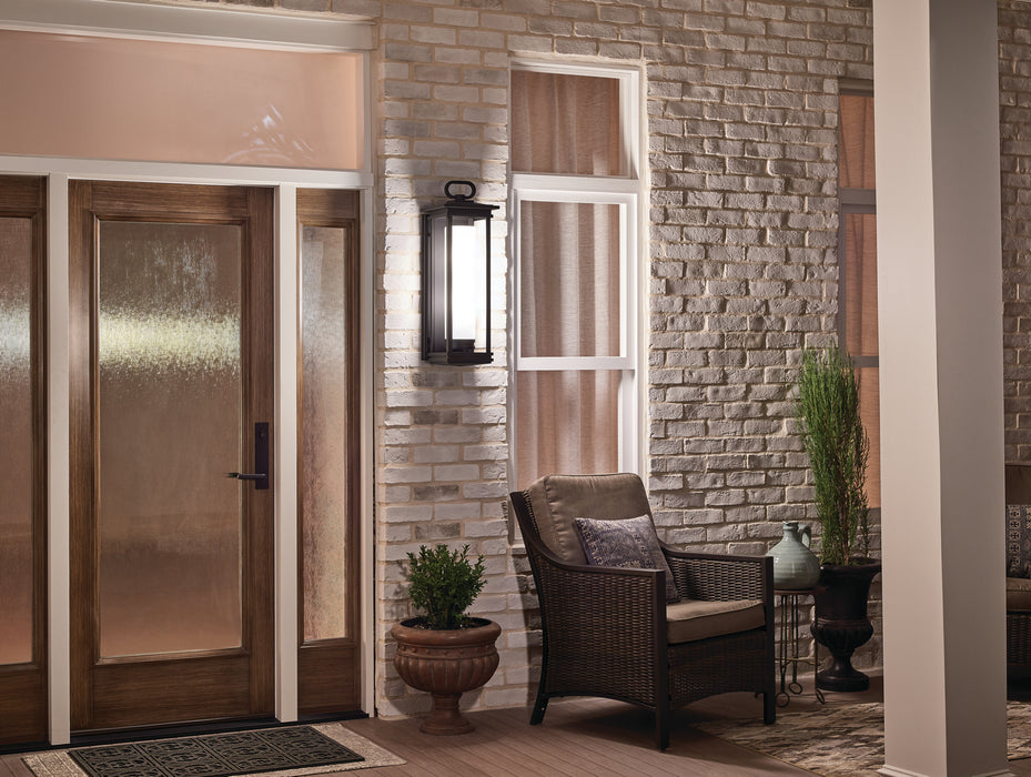 Kichler 49478RZ One Light Outdoor Post Mount, Rubbed Bronze
