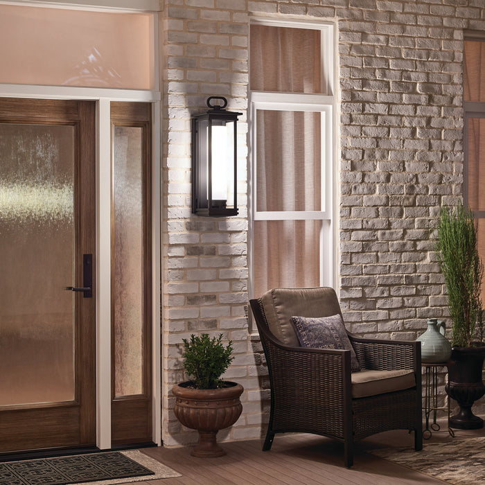 Kichler 49478RZ One Light Outdoor Post Mount, Rubbed Bronze