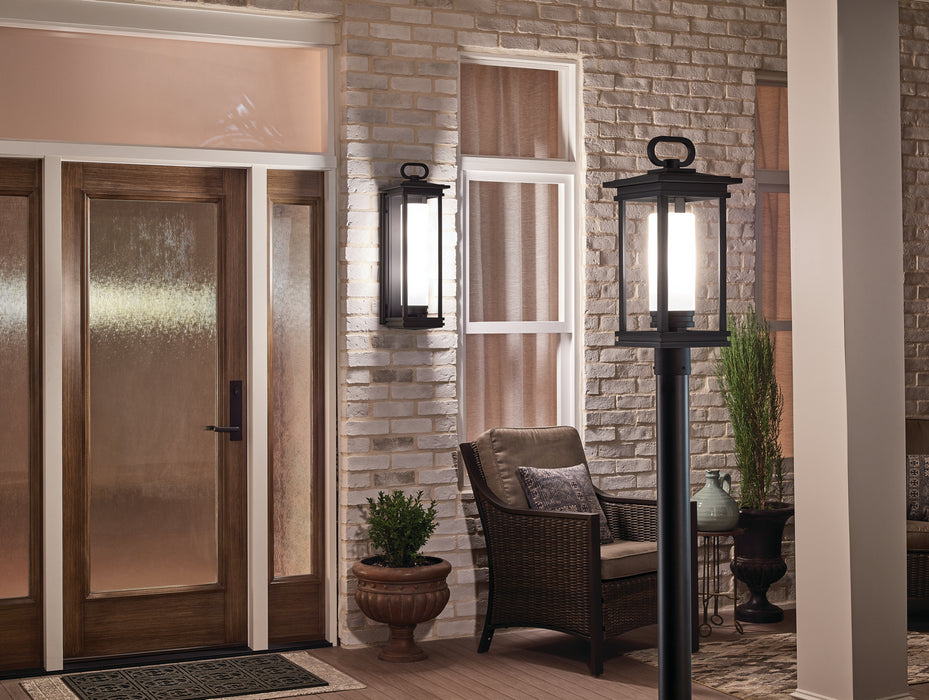 Kichler 49478RZ One Light Outdoor Post Mount, Rubbed Bronze